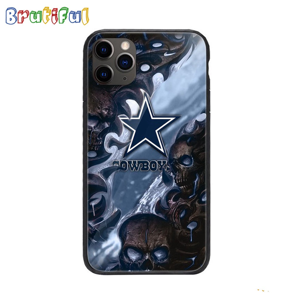 NFL Dallas Cowboys Special Logo Skull Design Phone Case