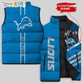 NFL Detroit Lions Damn Right Sleeveless Down Jacket