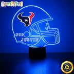 NFL Houston Texans Night Light Football Sports Fan Led Light