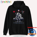 NFL Houston Texans Team Funny Rhinoceros Powerlifting Hoodie Shirt