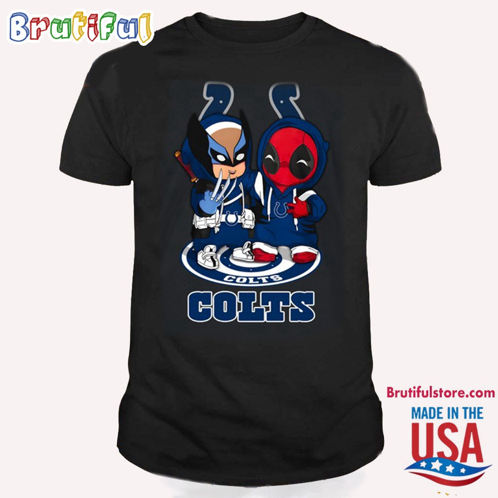 NFL Indianapolis Colts Deadpool T Shirt, Football Deadpool Shirt