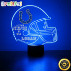 NFL Indianapolis Colts Night Light Football Sports Fan Led Light