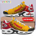NFL Kansas City Chiefs Custom Air Max Plus Shoes