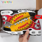NFL Kansas City Chiefs Custom Air Max Plus Shoes