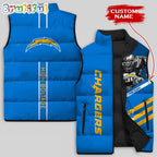 NFL Los Angeles Chargers Damn Right Sleeveless Down Jacket
