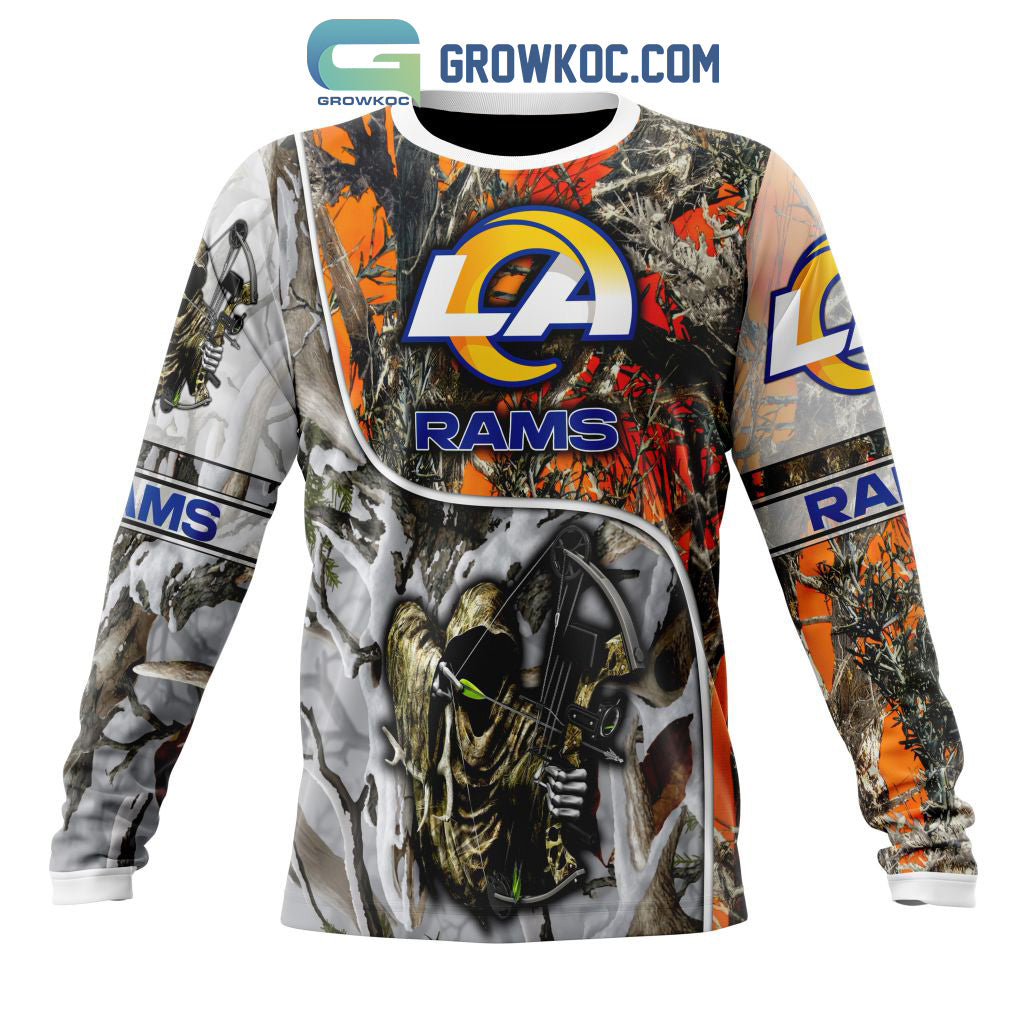 NFL Los Angeles Rams Special Fall And Winter Bow Hunting Personalized Hoodie T Shirt