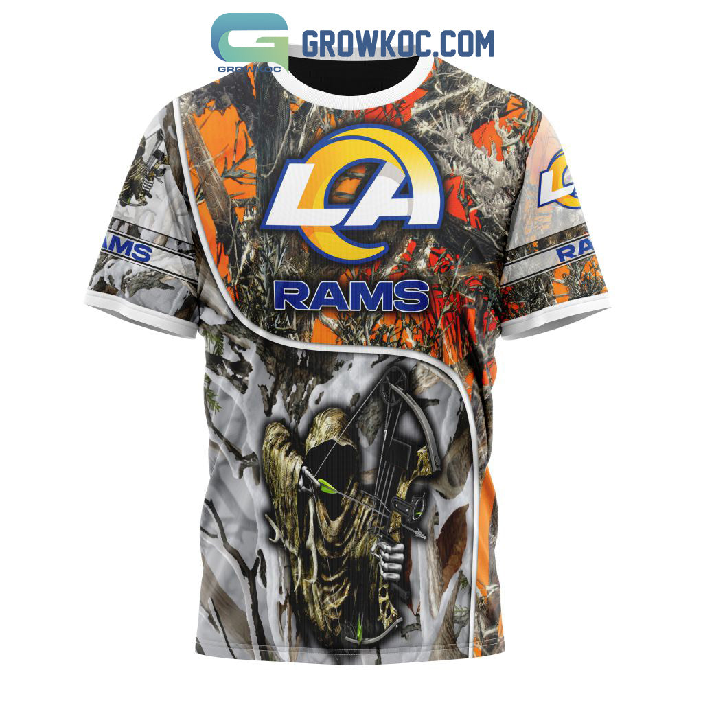 NFL Los Angeles Rams Special Fall And Winter Bow Hunting Personalized Hoodie T Shirt