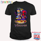 NFL Minnesota Vikings Deadpool T Shirt, Football Deadpool Shirt