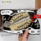 NFL New Orleans Saints Custom Air Max Plus Shoes