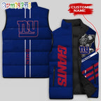 NFL New York Giants Damn Right Sleeveless Down Jacket