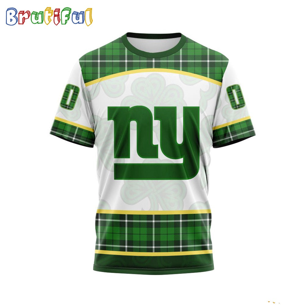 NFL New York Giants T-Shirt Special Design For St Patrick Day