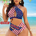 NFL New York Giants Women Bikini Set Summer Football Bikini Sets