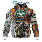 NFL New York Jets Special Fall And Winter Bow Hunting Personalized Hoodie T Shirt