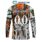 NFL New York Jets Special Fall And Winter Bow Hunting Personalized Hoodie T Shirt