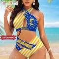 NFL Rams Women Bikini Set Summer Football Bikini Sets