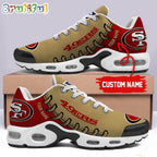 NFL San Francisco 49ers Custom Air Max Plus Shoes