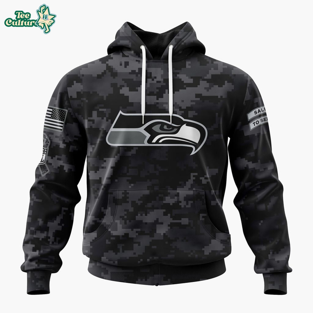 NFL Seattle Seahawks Special 2026-27 Salute To Service Design