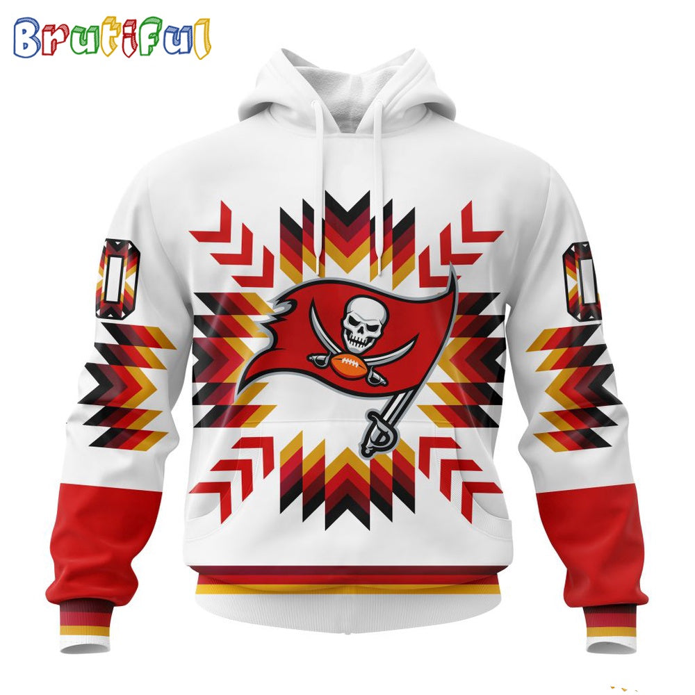 NFL Tampa Bay Buccaneers Hoodie Special Design With Native Pattern