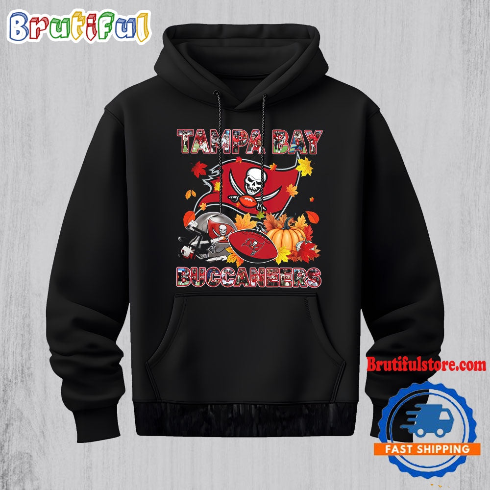 NFL Tampa Bay Buccaneers Team Player Graphics Autumn Hoodie Shirt