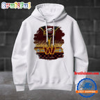 NFL Washington Commanders Special Torn Effect Football Hoodie Shirt