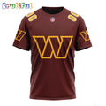 NFL Washington Commanders T-Shirt 2024 Personalized Name And Number Unisex T-Shirt