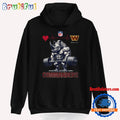 NFL Washington Commanders Team Funny Rhinoceros Powerlifting Hoodie Shirt