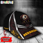 NFL Washington Redskins Special Halloween Skull Custom Baseball Cap