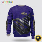 NFL Baltimore Ravens Crewneck Sweatshirt Show Team Spirit