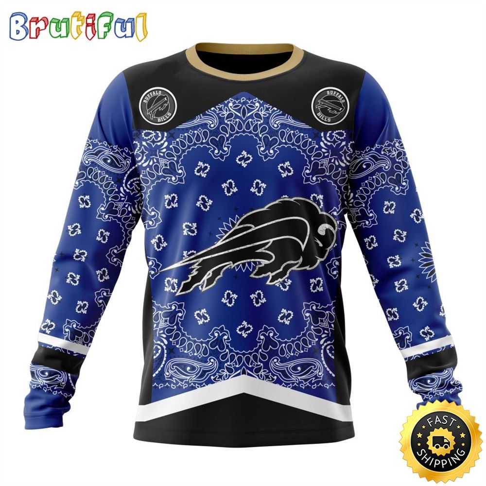 NFL Buffalo Bills Crewneck Sweatshirt Specialized Classic Style Unisex Sweatshirt