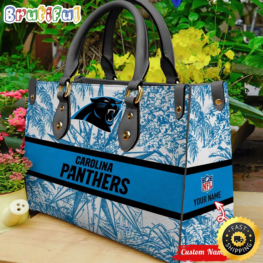 NFL Carolina Panthers NFL Women Leather Bag