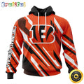 NFL Cincinnati Bengals Special MotoCross Concept Hoodie