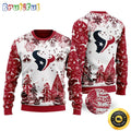 NFL Houston Texans Christmas Ugly Sweater Xmax Tree Chistmas