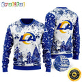 NFL Los Angeles Rams Christmas Ugly Sweater Xmax Tree Chistmas