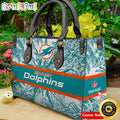 NFL Miami Dolphins NFL Women Leather Bag