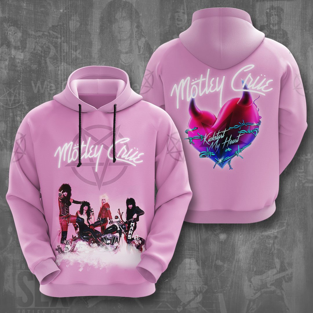Mötley Crüe 3D Apparel – NGHIAVT 1452