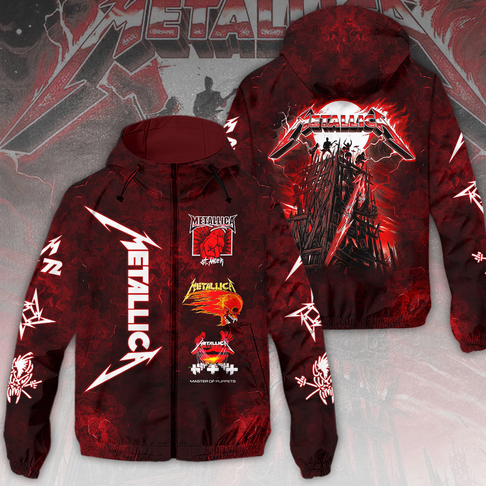 Metallica 3D Windbreaker Jacket – NGHIAVT 1671.5