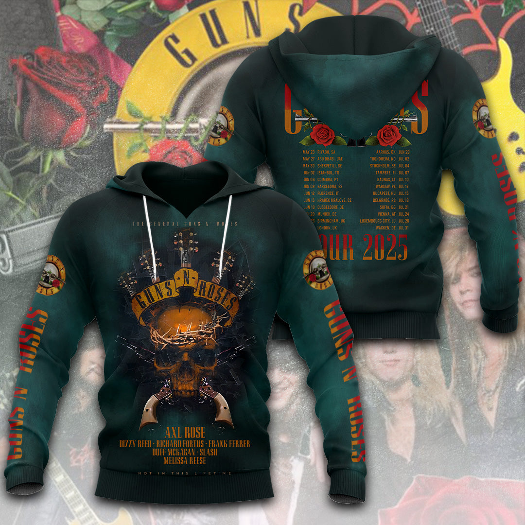 Guns N’ Roses 3D Apparel – NGHIAVT 1957