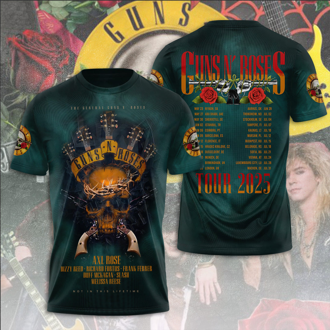Guns N’ Roses 3D Apparel – NGHIAVT 1957