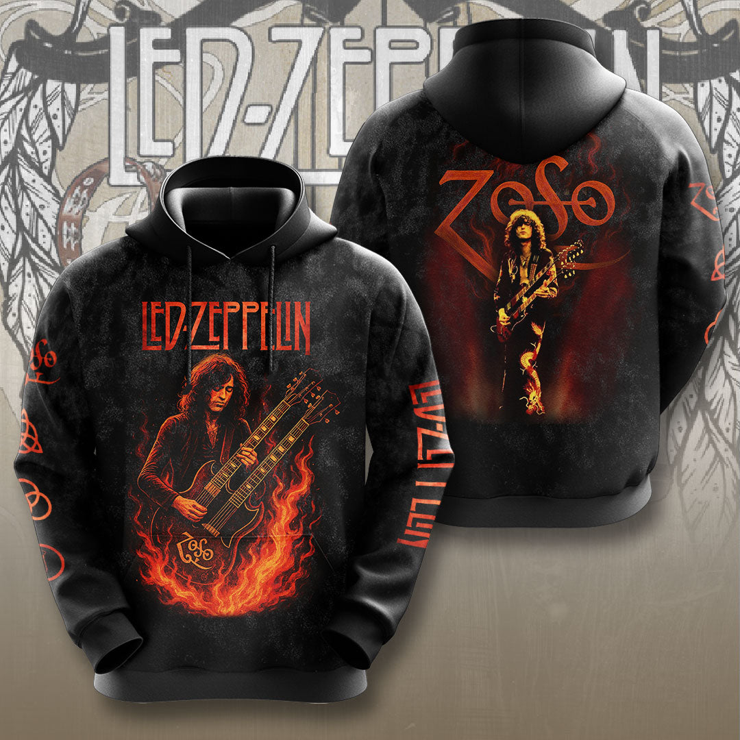 Led Zeppelin 3D Apparel – NGHIAVT 2672