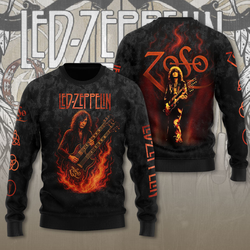 Led Zeppelin 3D Apparel – NGHIAVT 2672