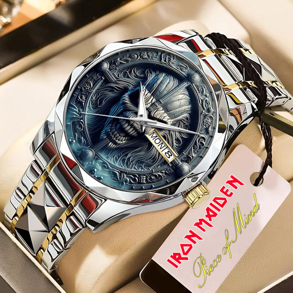 Iron Maiden Alloy Luxury Quartz Watch - NGHIAVT 2958