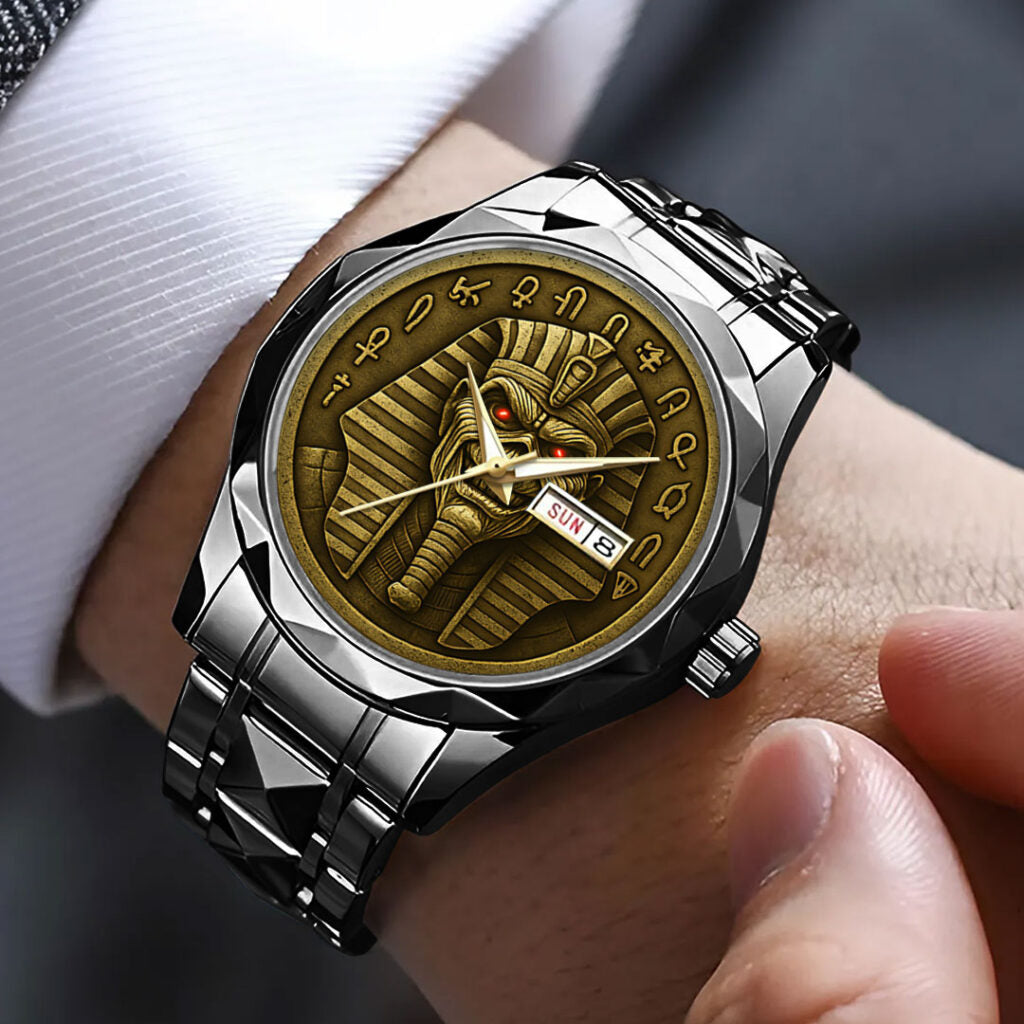 Iron Maiden Alloy Luxury Quartz Watch - NGHIAVT 2960