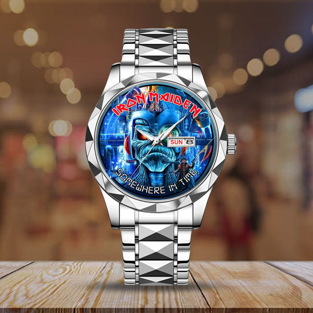 Iron Maiden Alloy Luxury Quartz Watch - NGHIAVT 2962