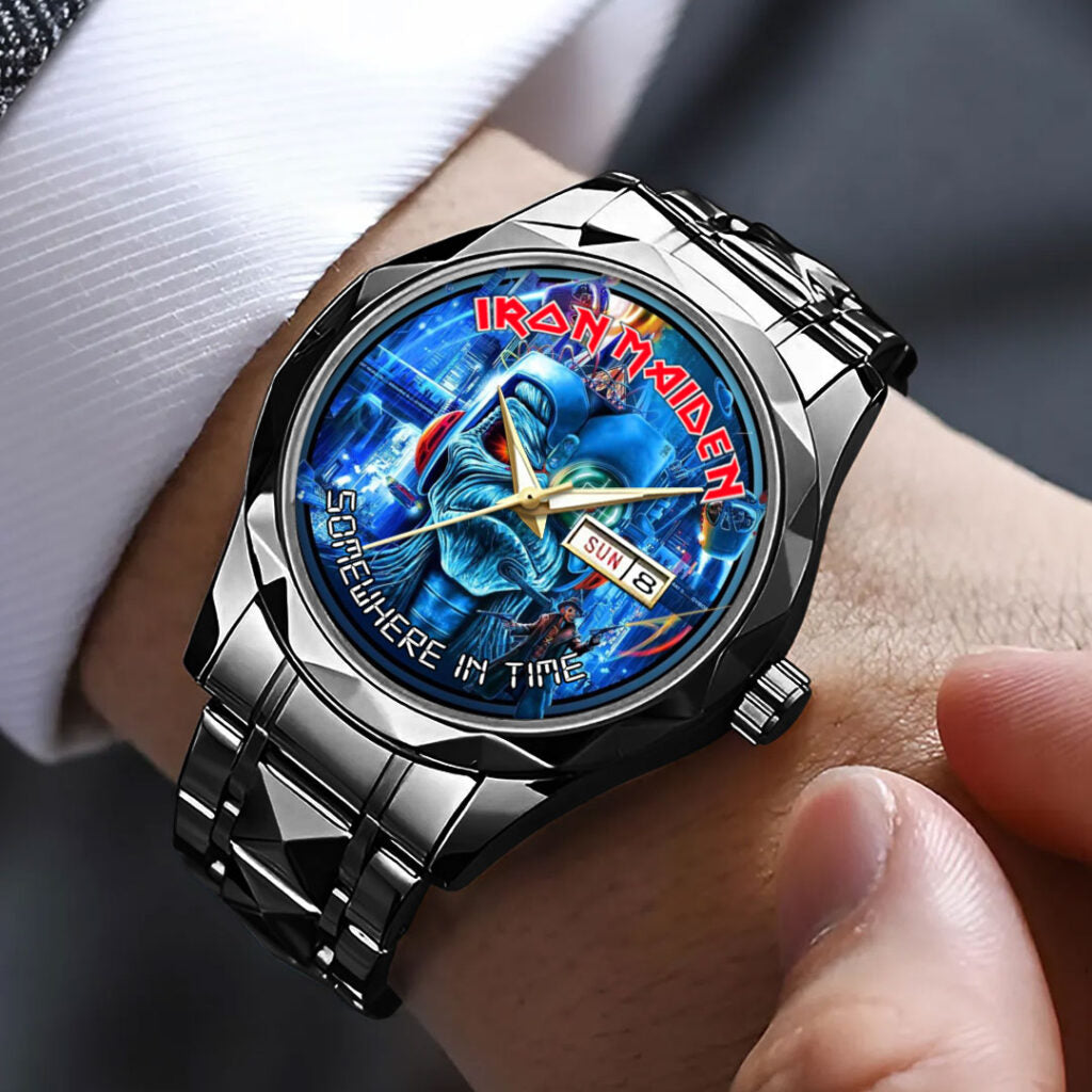 Iron Maiden Alloy Luxury Quartz Watch - NGHIAVT 2962