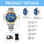 Iron Maiden Alloy Luxury Quartz Watch - NGHIAVT 2962