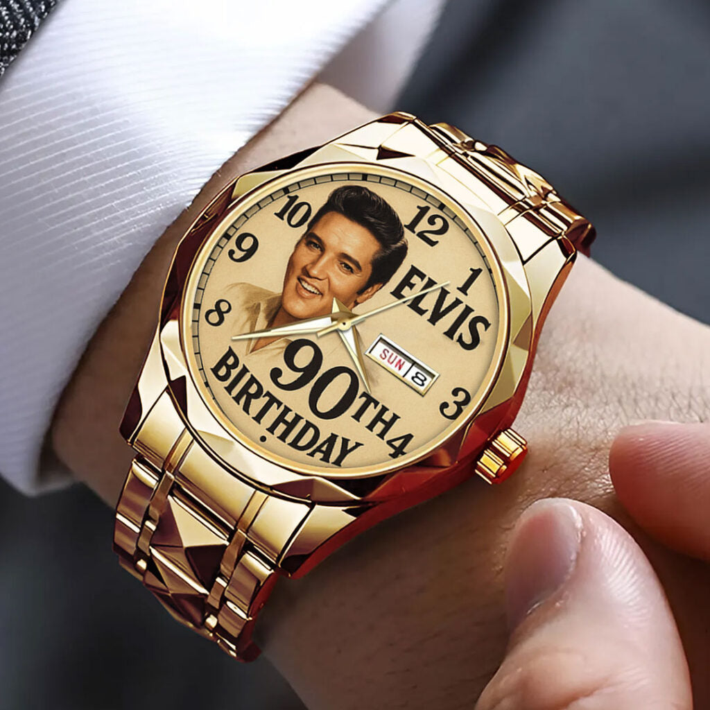 Elvis Presley Alloy Luxury Quartz Watch - NGHIAVT 3001