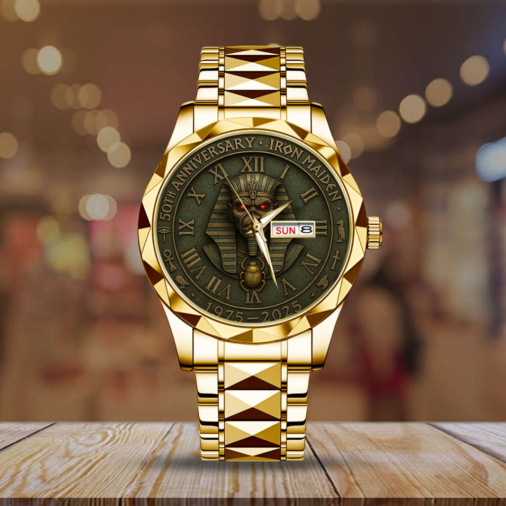 Iron Maiden Alloy Luxury Quartz Watch - NGHIAVT 3066