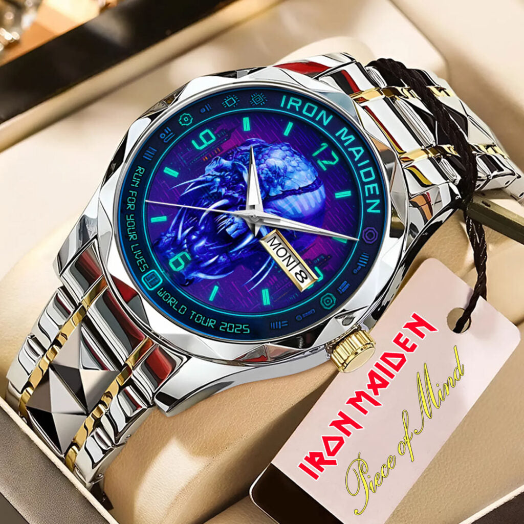 Iron Maiden Alloy Luxury Quartz Watch - NGHIAVT 3068