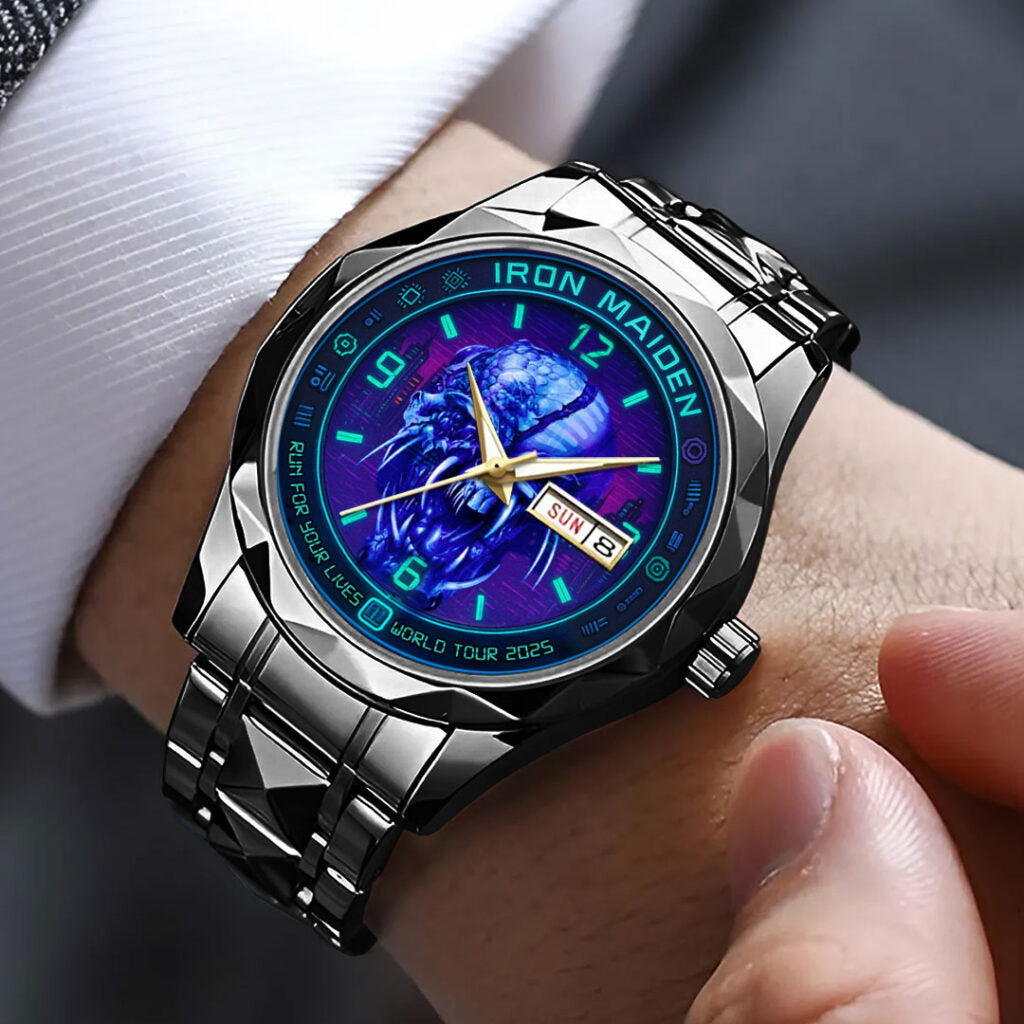 Iron Maiden Alloy Luxury Quartz Watch - NGHIAVT 3068