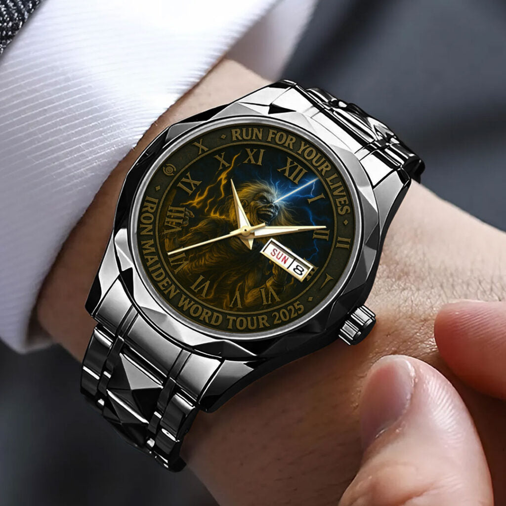 Iron Maiden Alloy Luxury Quartz Watch - NGHIAVT 3069